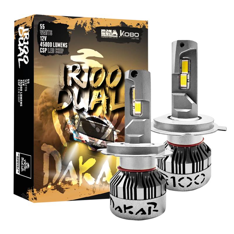 Imagen ilustrativa de H7 DAKAR NEW SERIES CANBUS DUAL COLOUR BLANCO / AMBAR - H7