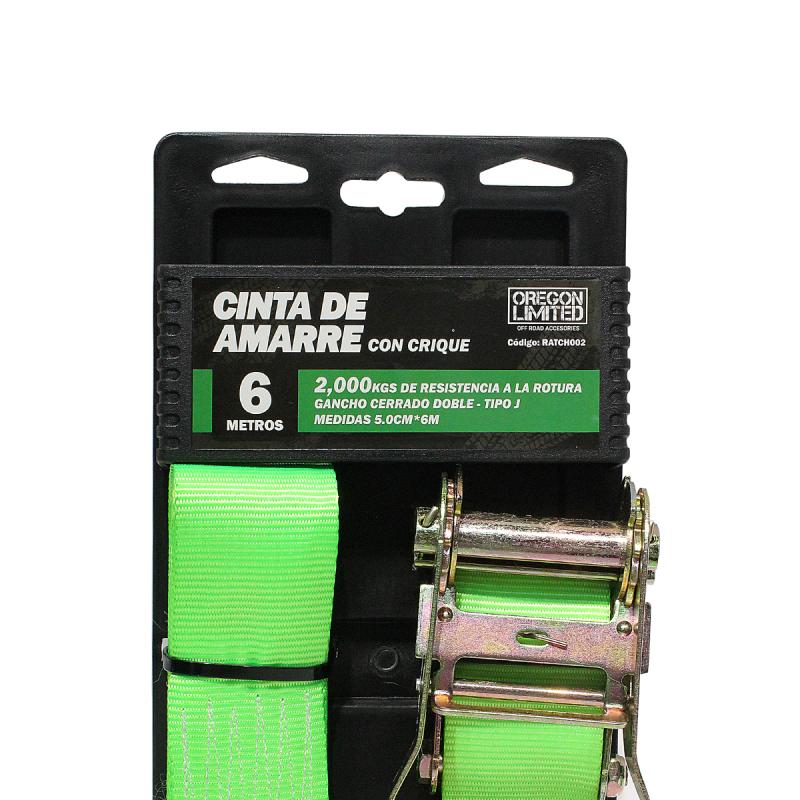 Imagen ilustrativa de 1 pieza de 6 metros de largo x 5 cm de ancho. Capacidad 2000 kgs