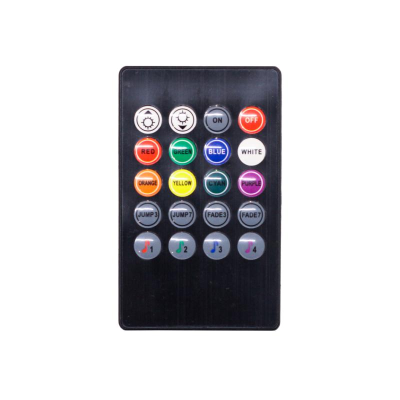 Imagen ilustrativa de TIRA DE LUCES RGB X 4 PARA INTERIOR RGB 12V LED CHIP SMD 5050 Conexion Bluetooth