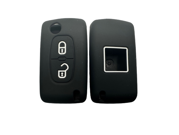 Imagen ilustrativa de PEUGEOT 2 BOTONES NAVAJA 207 GTI - 3008 BLACK