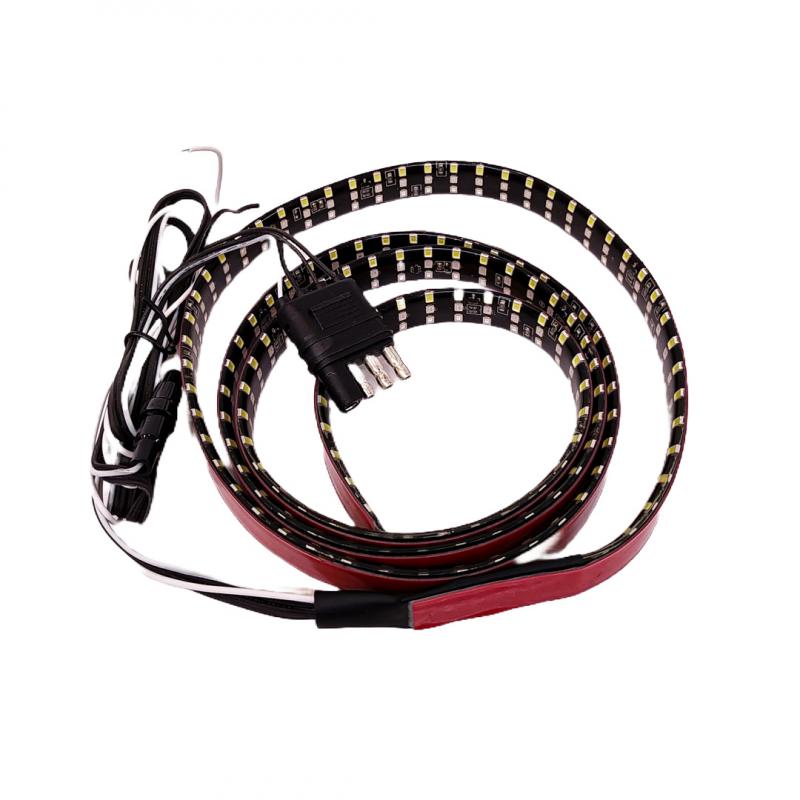 Imagen ilustrativa de tIRA DE LED AUTOADHESIVA PREMIUM PARA SEÑALIZACION DRL COLOR ROJO FLECHA - 1,5M