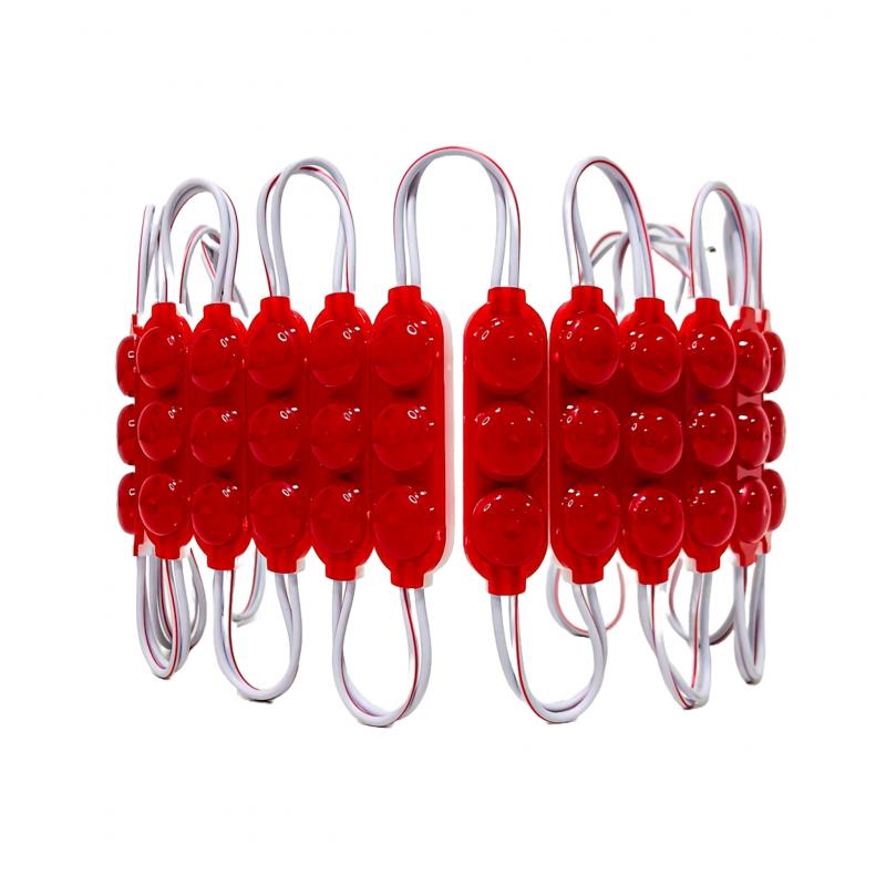 Imagen ilustrativa de 3 LED COB CIRCULAR FUME AUTOADHESIVO 24V COLOR ROJO 7CM X 1,5CM CANTIDAD POR CAJA MASTER 2000