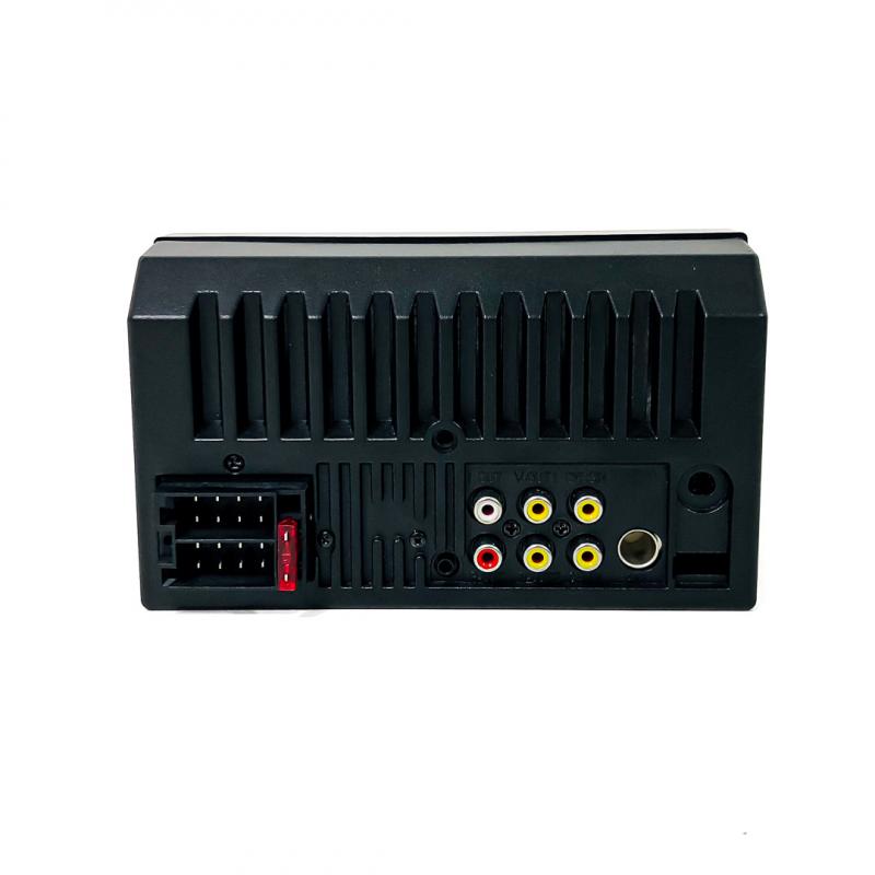 Imagen ilustrativa de 2 DIN 7" CON TOUCH SCREEN, CARPLAY & ANDROID AUTO, BLUETOOTH, AM / FM RADIO, CONEXION USB Y CARGADOR TIPO C, RGB, FICHA ISO, POTENCIA 4*45W, INCLUYE CONTROL REMOTO