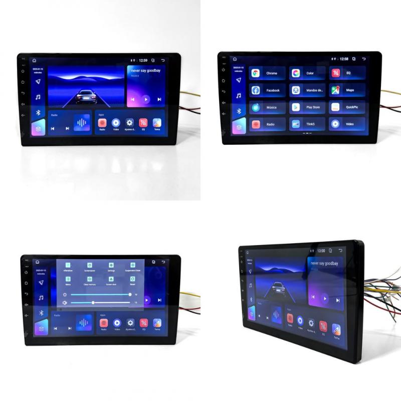 Imagen ilustrativa de 2 DIN 9" CON IPS TOUCH SCREEN, CARPLAY & ANDROID AUTO, MEMORIA 2+32GB, BLUETOOTH, MIRROR LINK, POTENCIA 4*45W,