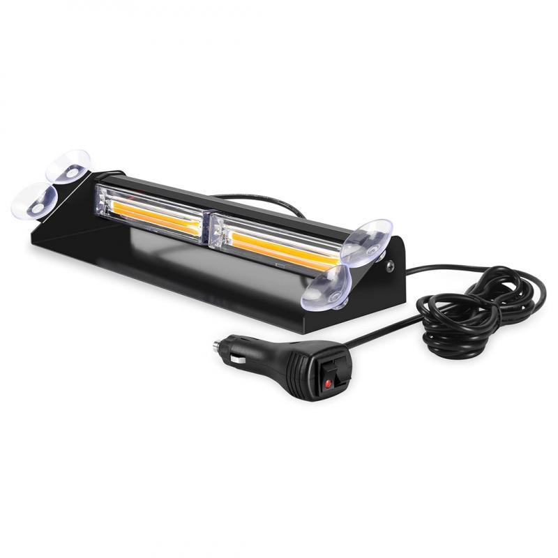 Imagen ilustrativa de CON SOPAPAS PARA PEGAR EN PARABRISA DELANTERO O LUNETA TRASERA 12V/ 24V MEDIDAS 50X230X105MM COLOR ROJA