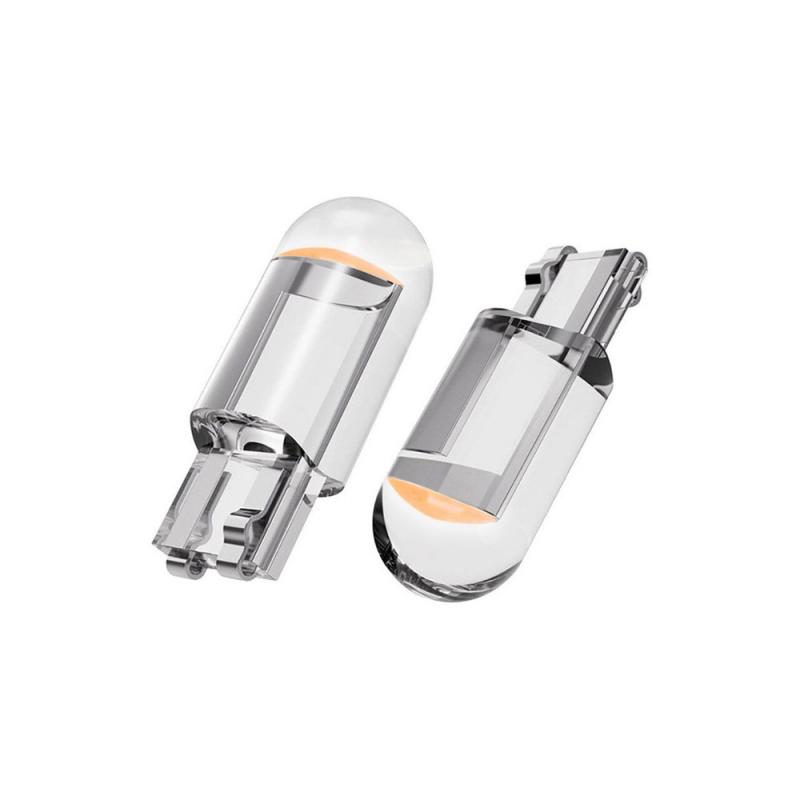 Imagen ilustrativa de LED  T10 DE VIDRIO 2821 AMBAR 12V