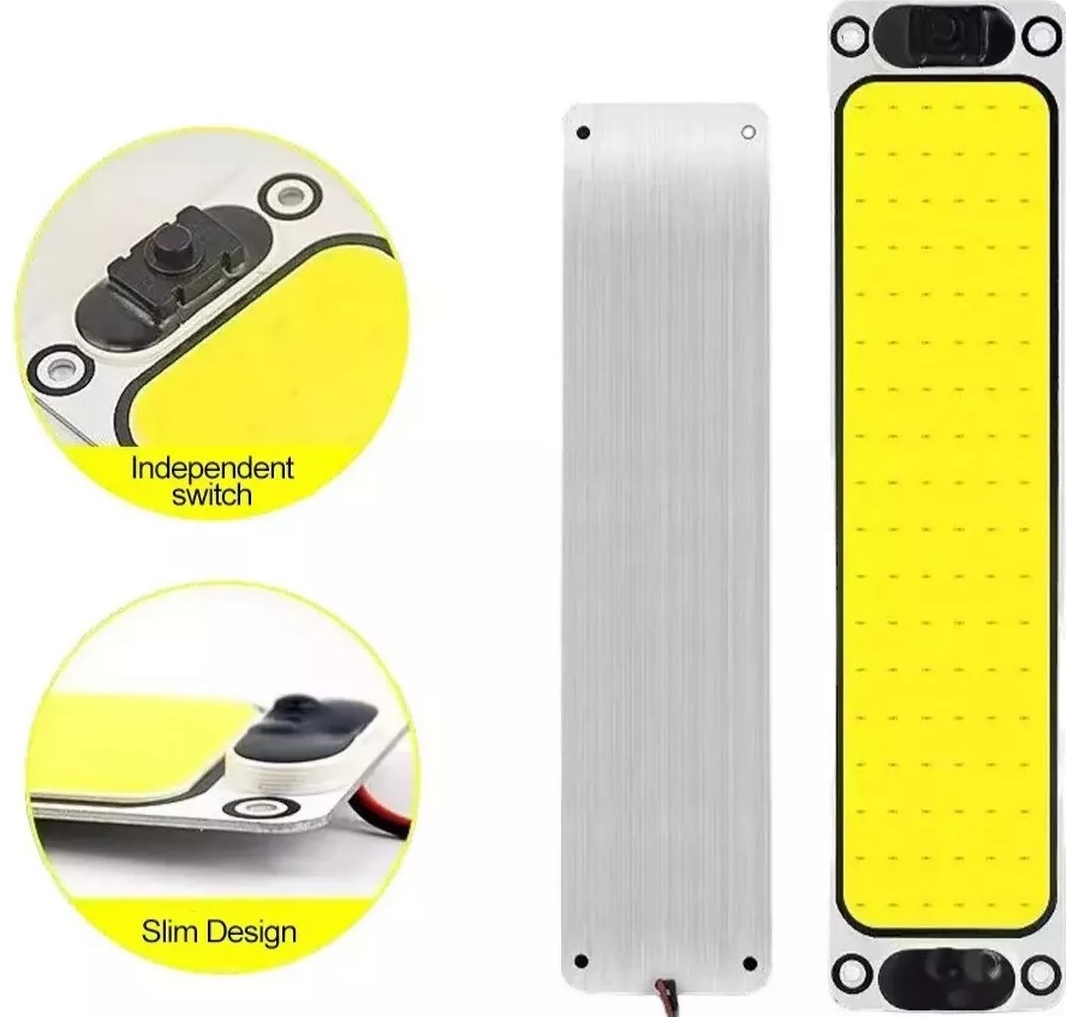 Imagen ilustrativa de Plafon Led Interior Motorhome Casa Rodante Moto 12/24v Chato