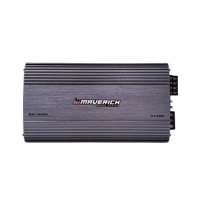 Imagen ilustrativa de AMPLIFICADOR - POTENCIA CLASE AB - 4 CANALES 80 WATTS