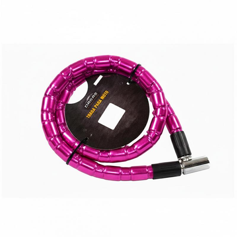 Imagen ilustrativa de TRABA PITON PARA MOTO , 22 * 1500MM ROSA UNIVERSAL