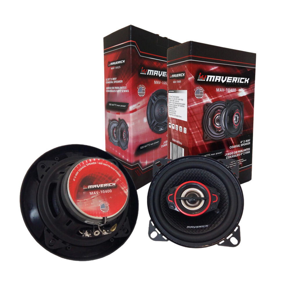 Imagen ilustrativa de Juego de parlantes coaxiales 4-2 vias